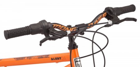 mongoose 24 inch bike orange