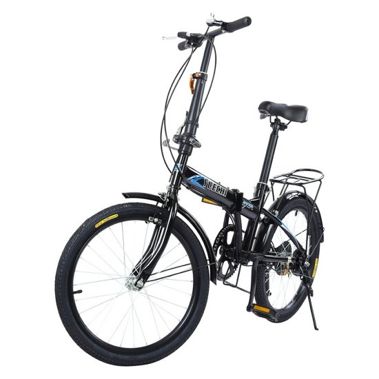 Botrong Leisure 20inch 7 Speed City Folding Mini Compact Urban Bicycle