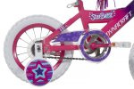 12" Dynacraft Girls Star Burst Bike with handlebar and streamers