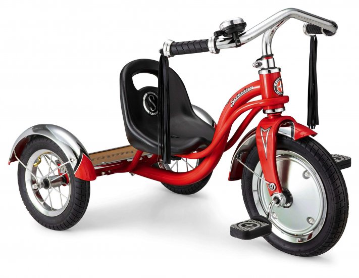 Schwinn Roadster Tricycle for Toddlers and Kids Classic Tricycle Red