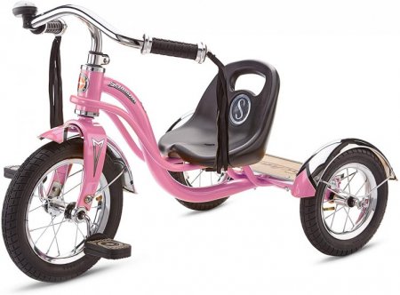 Schwinn Roadster Tricycle for Toddlers and Kids pink