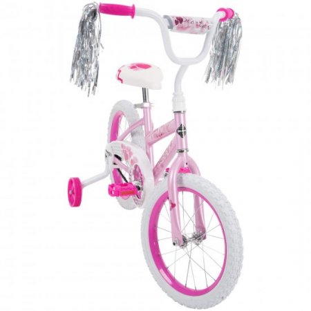 Huffy 16" Sea Star Kids Bike for Girls', Pink