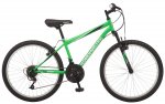 Roadmaster Granite Peak Mountain Bike, 24-inch wheels, Boys style, Green