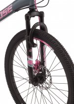 Mongoose Excursion mountain bike, 24-inch wheels, 21 speeds, girls, black