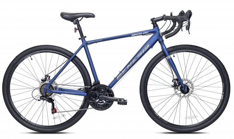 Kent Genesis 700C Bohe Men\'s Gravel Bike, Blue