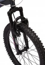 Mongoose Byte Mountain Bike, 20" wheels, 7 speeds, girls frame, ages 6 and up, Grey